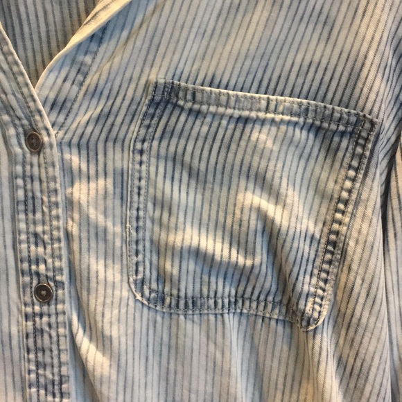 Cloth & Stone Striped Tie Dye Shirt - Picture 2 of 4